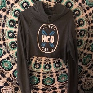 Cropped Hollister  hoodie